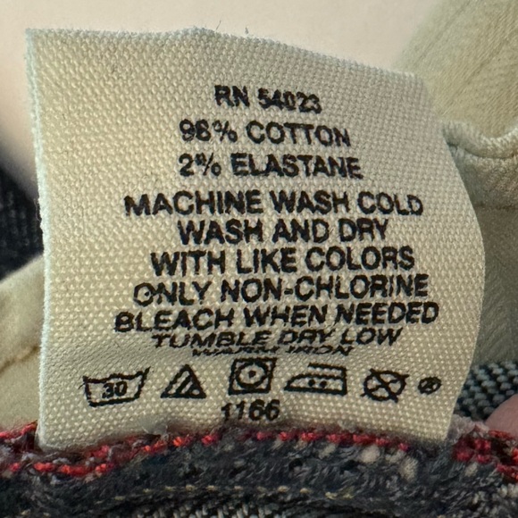 Dark denim jeans, bootcut, 8P - Picture 7 of 8